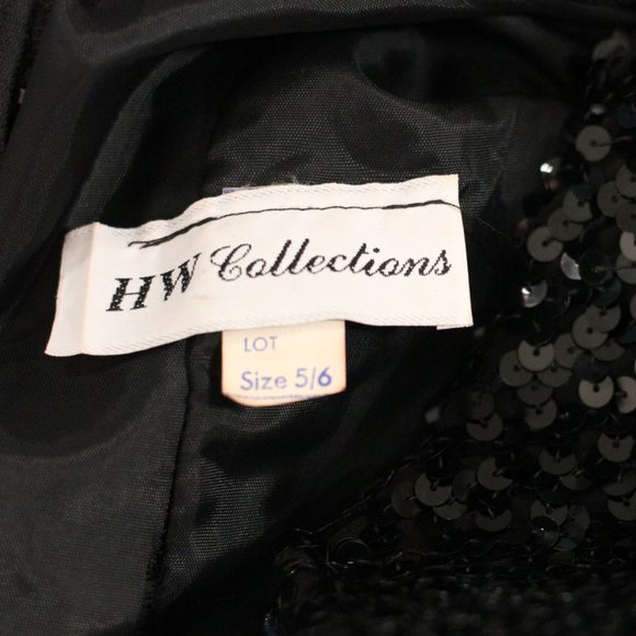 HW Collections Black & Brown Ombre Gown (5/6) - Picture 13 of 16